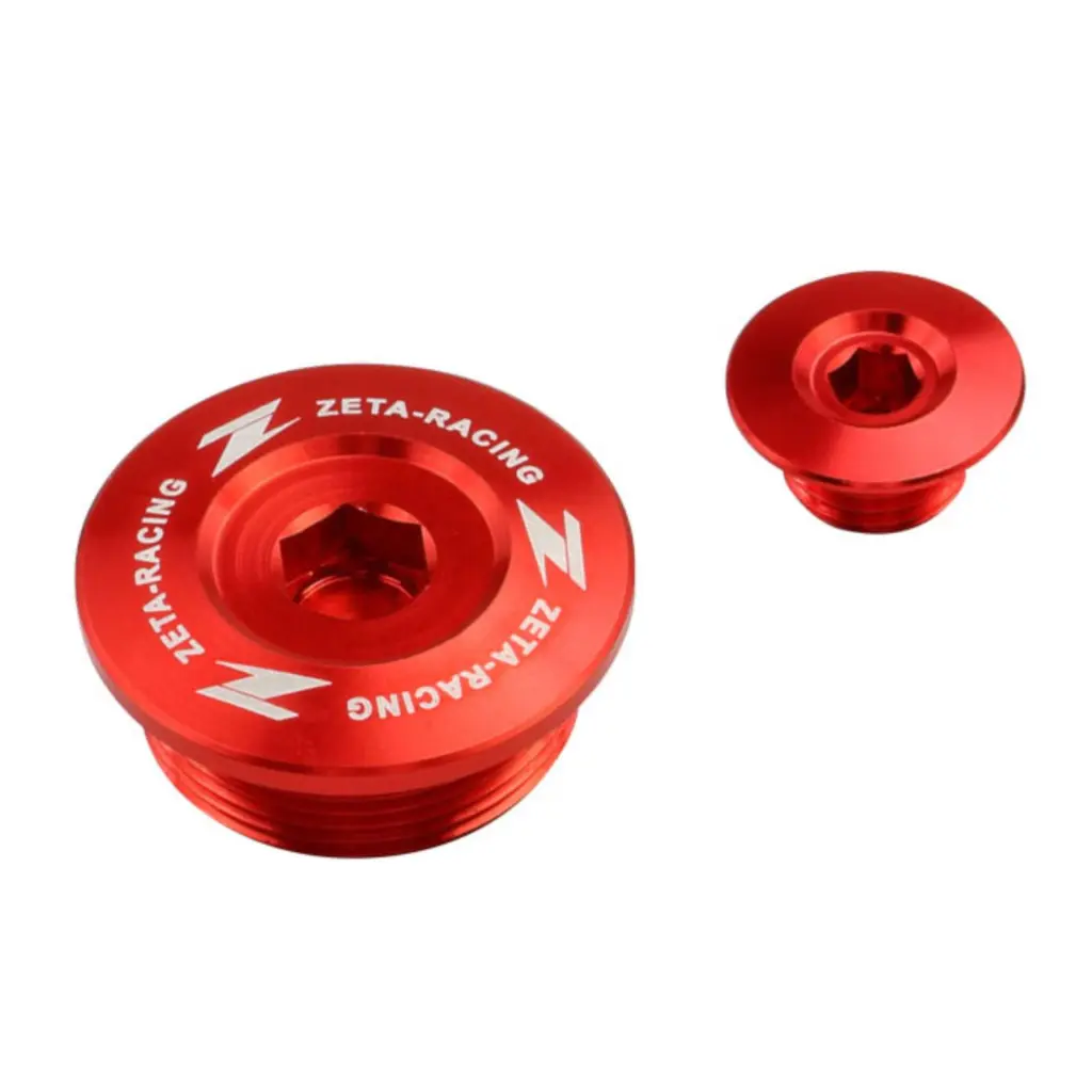 ZETA ENGINE PLUGS HON CRF250R '18- RED