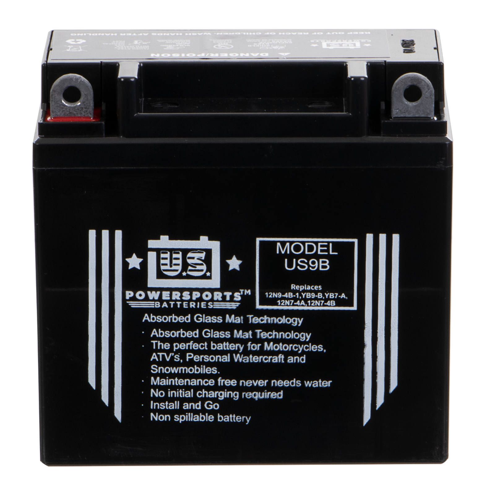 USPS AGM BATTERY US9B 12N94B1 *10 - Image 2