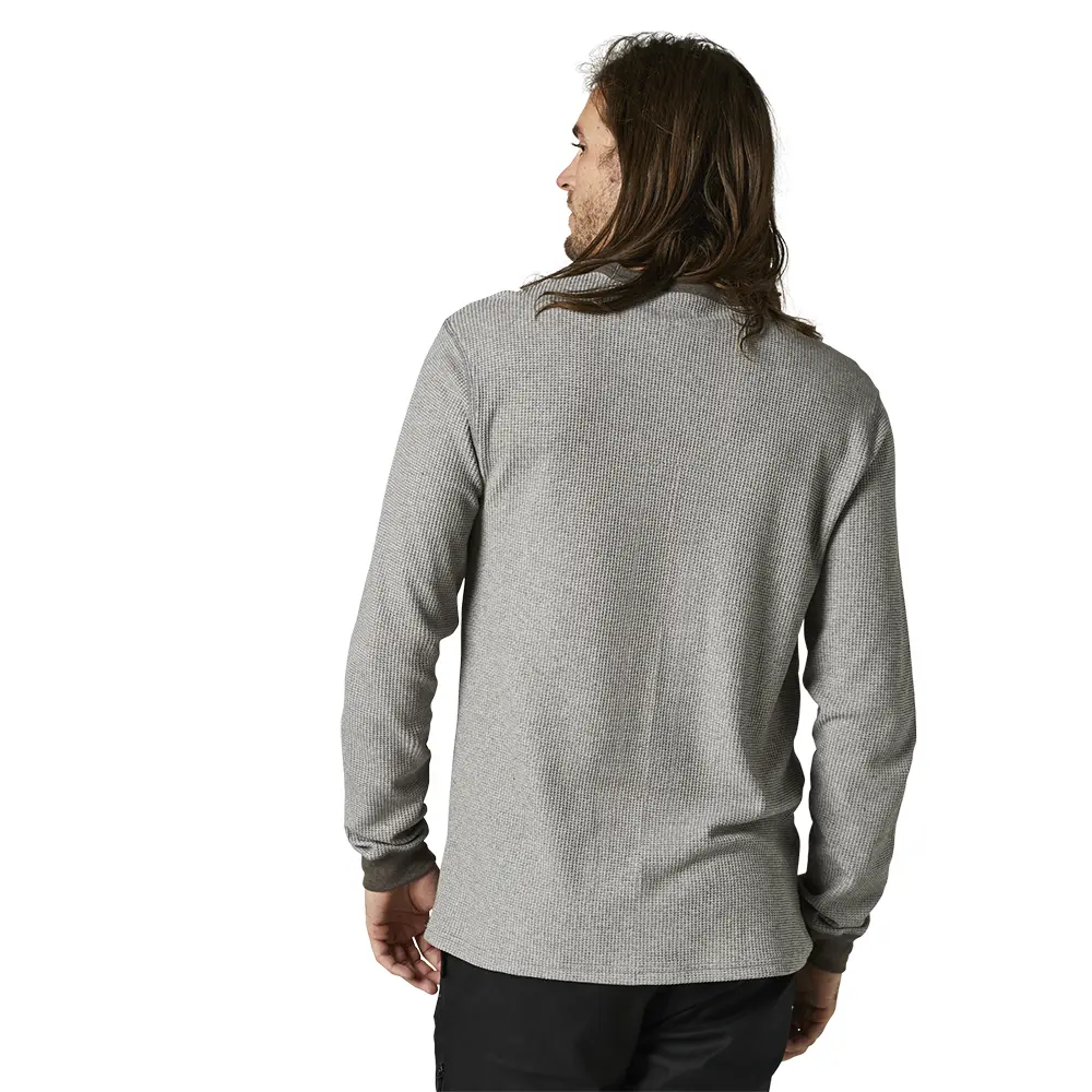Fox Pinnacle Thermal Long Sleeve Tee Heather Graphite