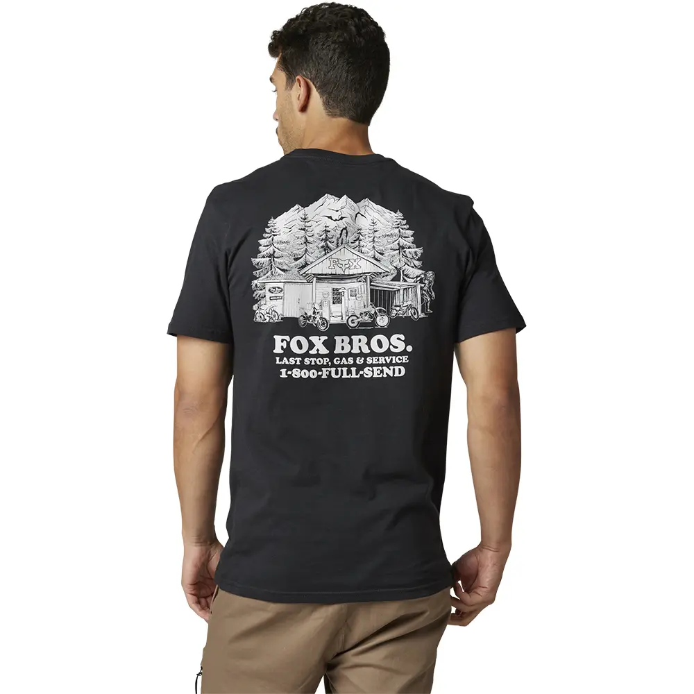 Fox Out and About Premium Tee Black