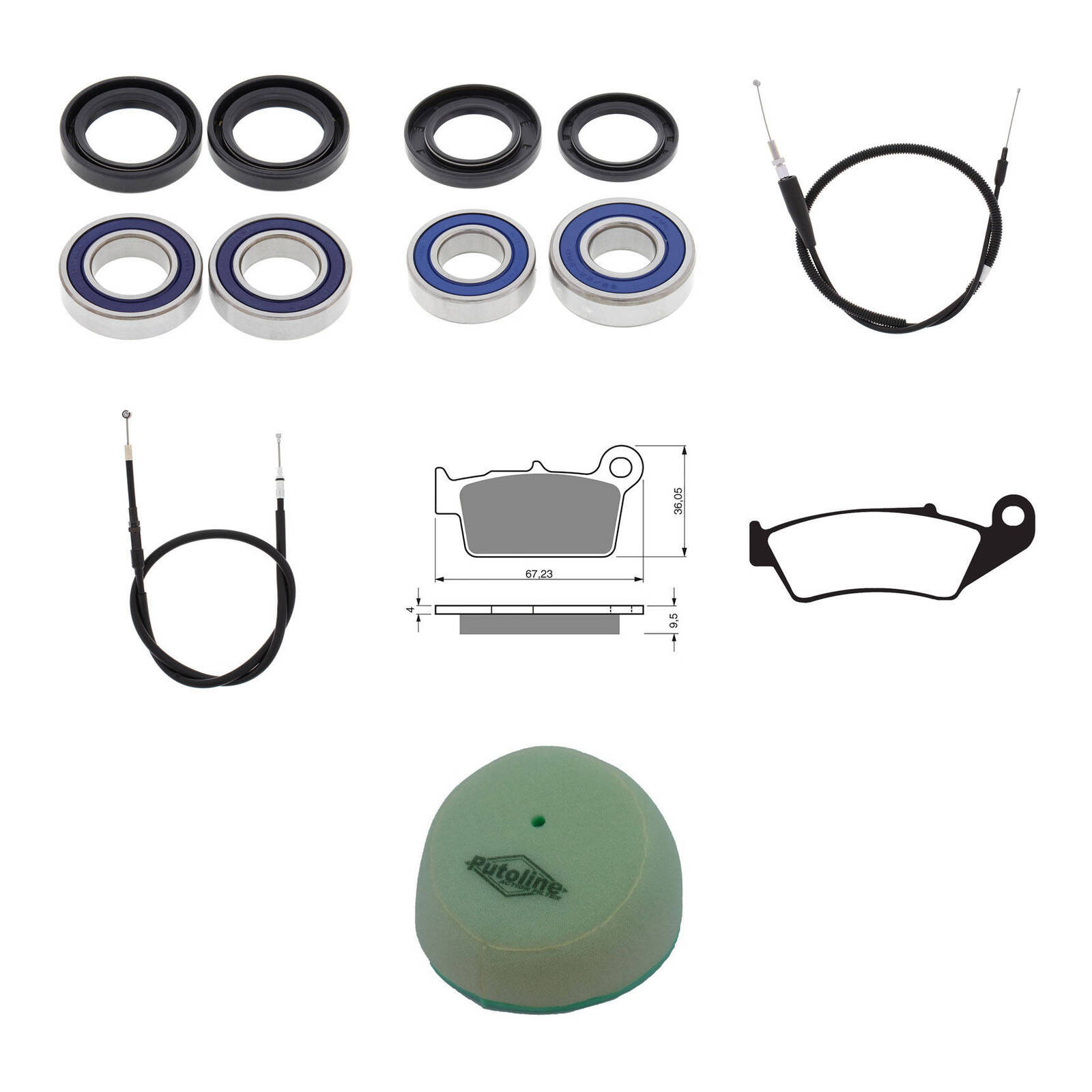 Offroad Refurb Kit - Yamaha YZ250 '03 - Image 1