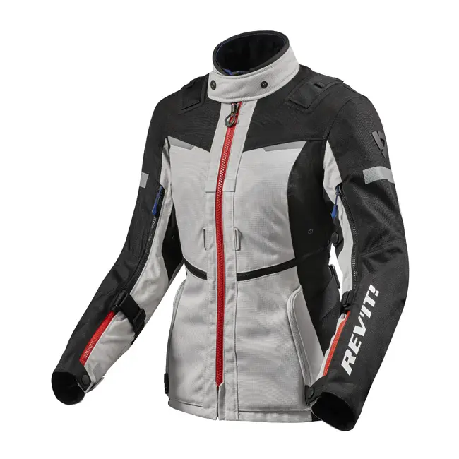 Adventure Jacket REV'IT! Sand 4 H2O Ladies Silver/Black