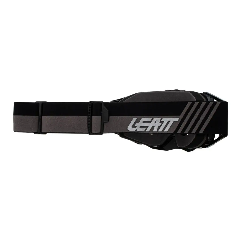 Leatt Velocity 6.5 Motocross Goggles Iriz Stealth Silver Lens