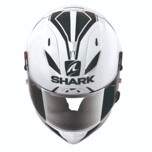 Shark Race-R Pro GP 30th Anniversary Road Helmet White/Black - Image 3