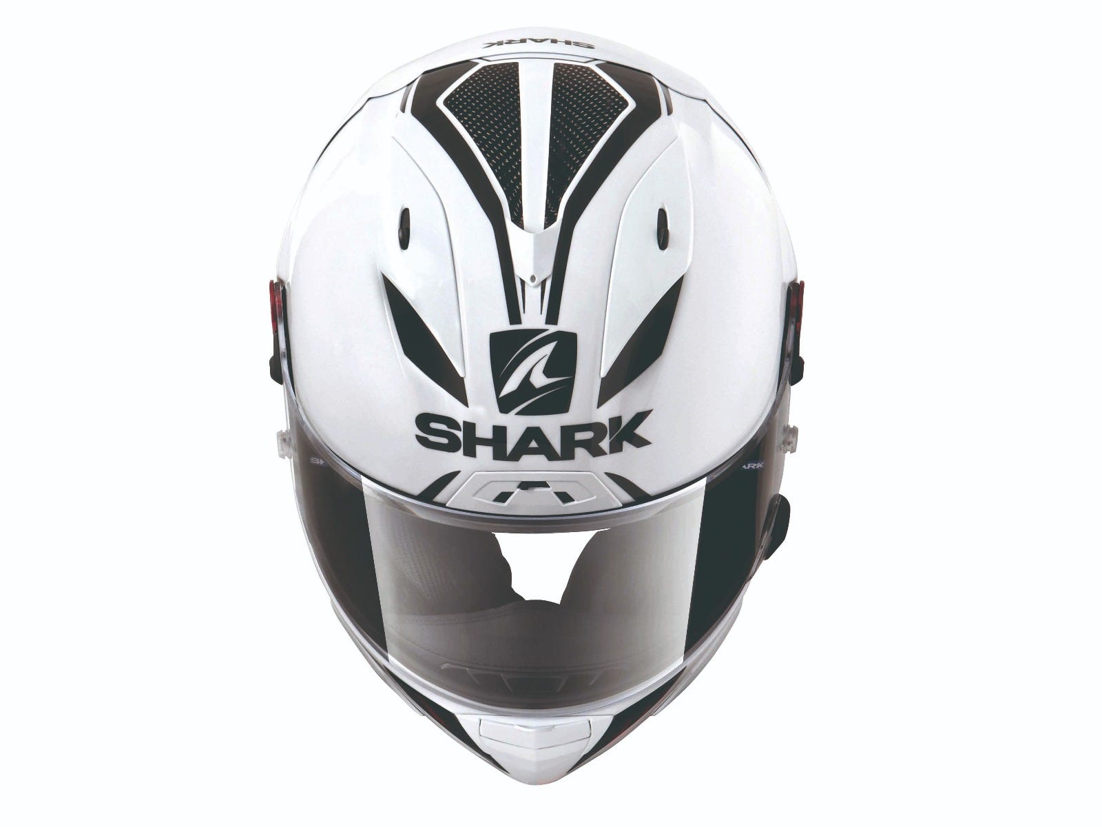 Shark Race-R Pro GP 30th Anniversary Road Helmet White/Black - Image 3