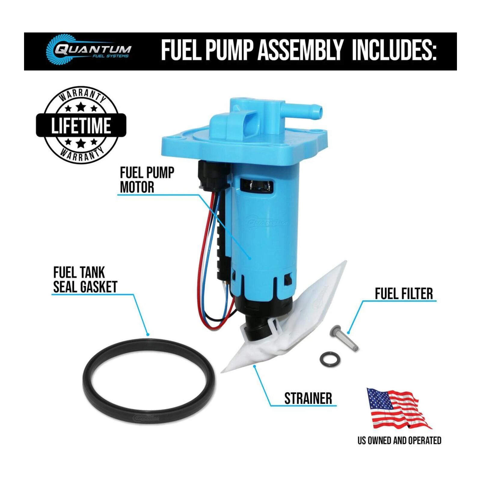 Quantum In-Tank EFI OEM Replacement Fuel Pump with Assembly - Image 3