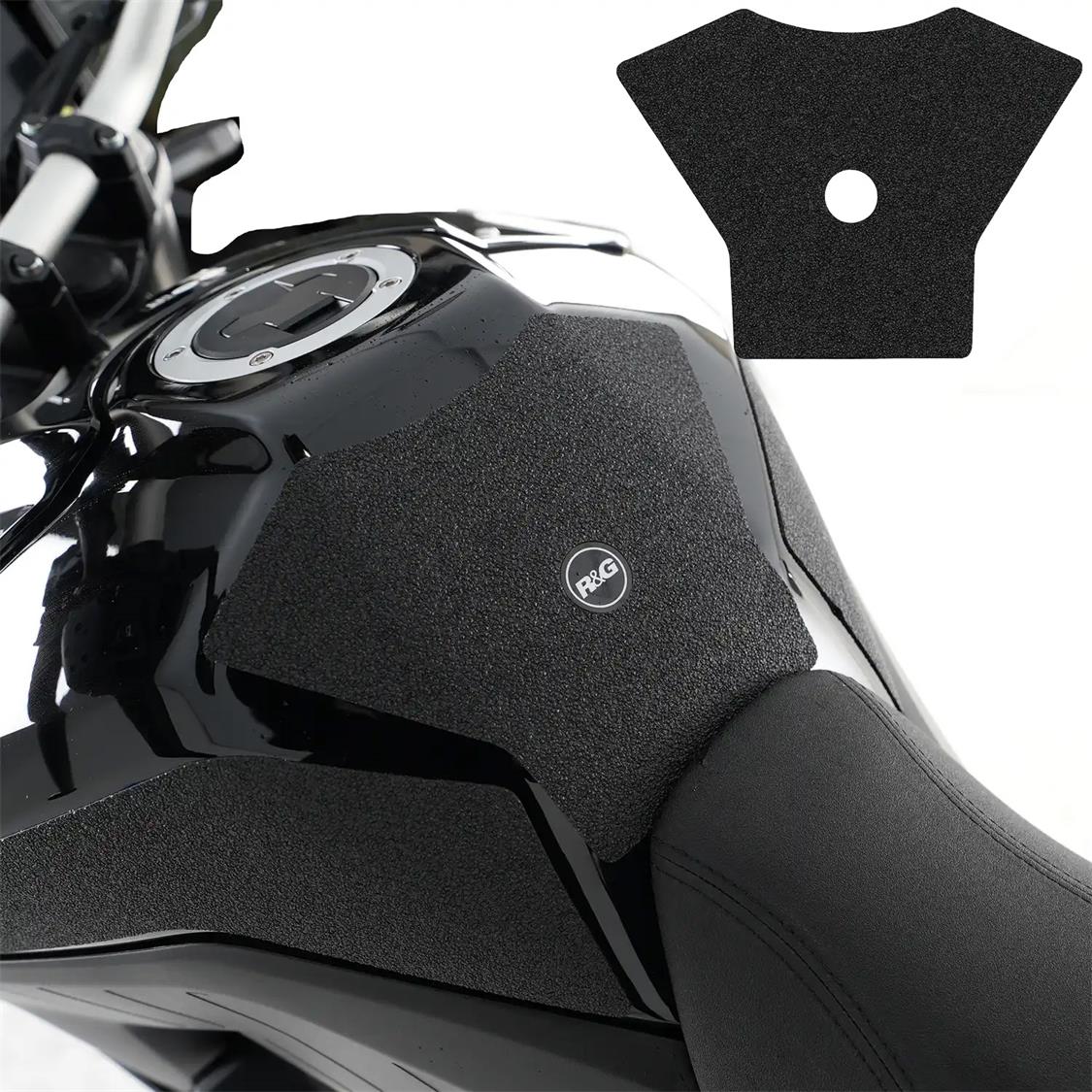 R&G Tank Pad For Suzuki V-Strom 800DE / RE 23- Black - Image 1