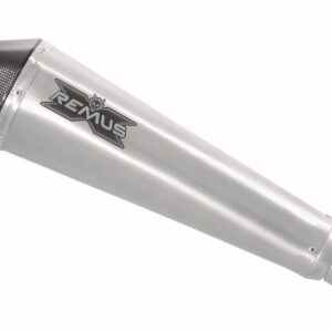 SLIP-ON MUFFLER BLK HAWK S/STEEL BLACK BMW F700/800 GS 17- - Image 3