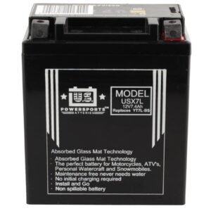 USPS AGM BATTERY USX7L-BS YTX7L-BS *10 - Image 2