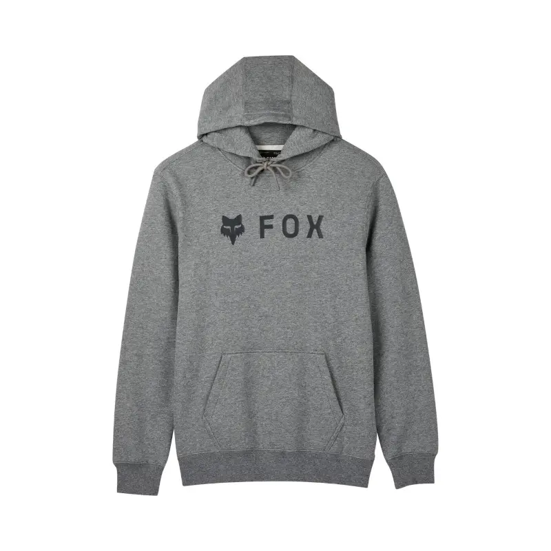 Absolute Fleece Pullover Hoodie Heather Graphite Grey