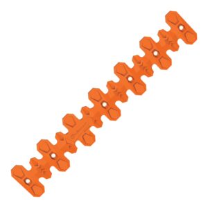 POLISPORT ARMADILLO HEAD PIPE GUARD LONG 40cm ORANGE - Image 1