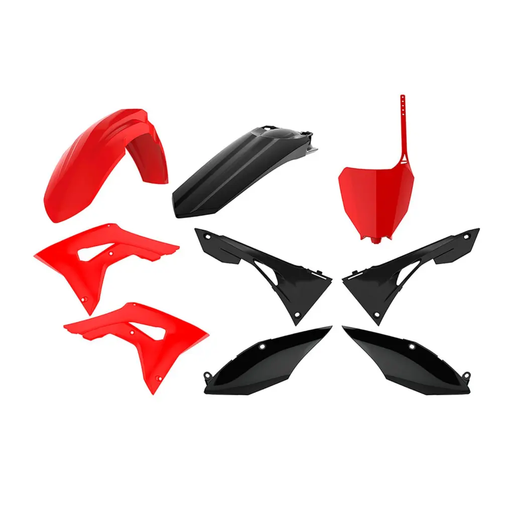 POLISPORT MX KIT HON CRF250R 18-21 CRF450R 17-21 RED/BLK