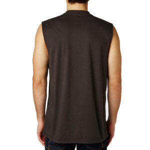 Singlet Fox Draftr Muscle Black Vintage - Image 2