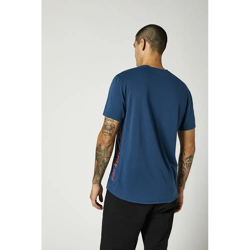 Tee Fox Starter Crew Dark Indigo