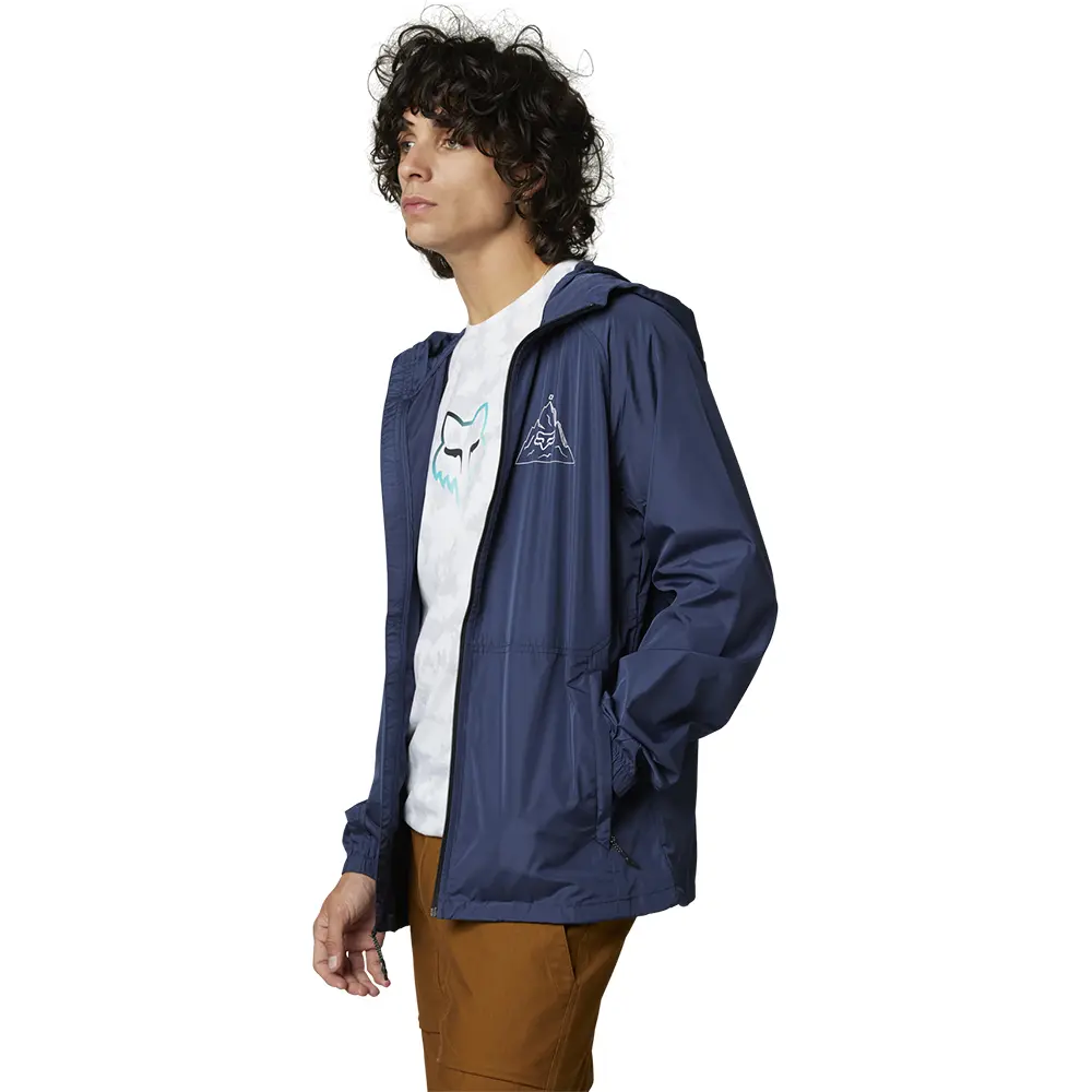 Fox Finisher Windbreaker Jacket Deep Cobalt