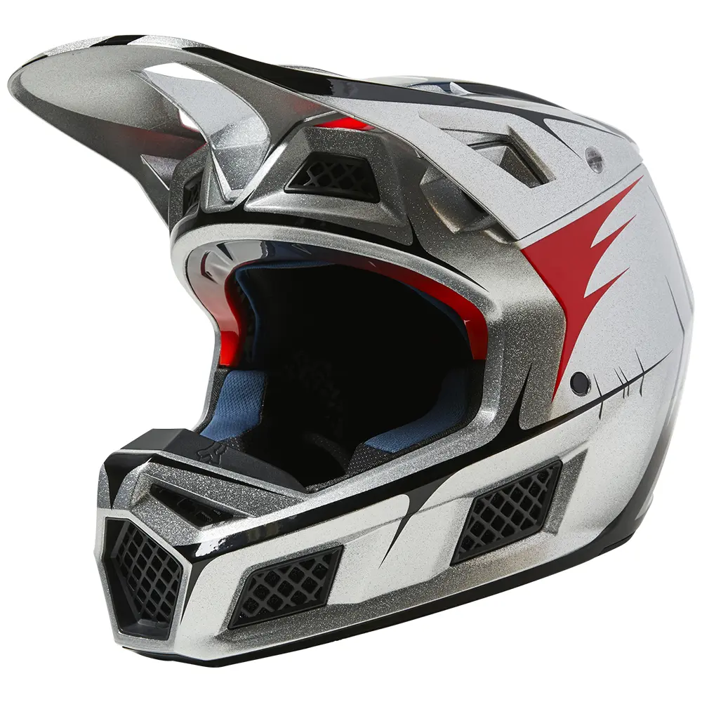 Fox V3 RS Skarz Motocross Helmet Multi