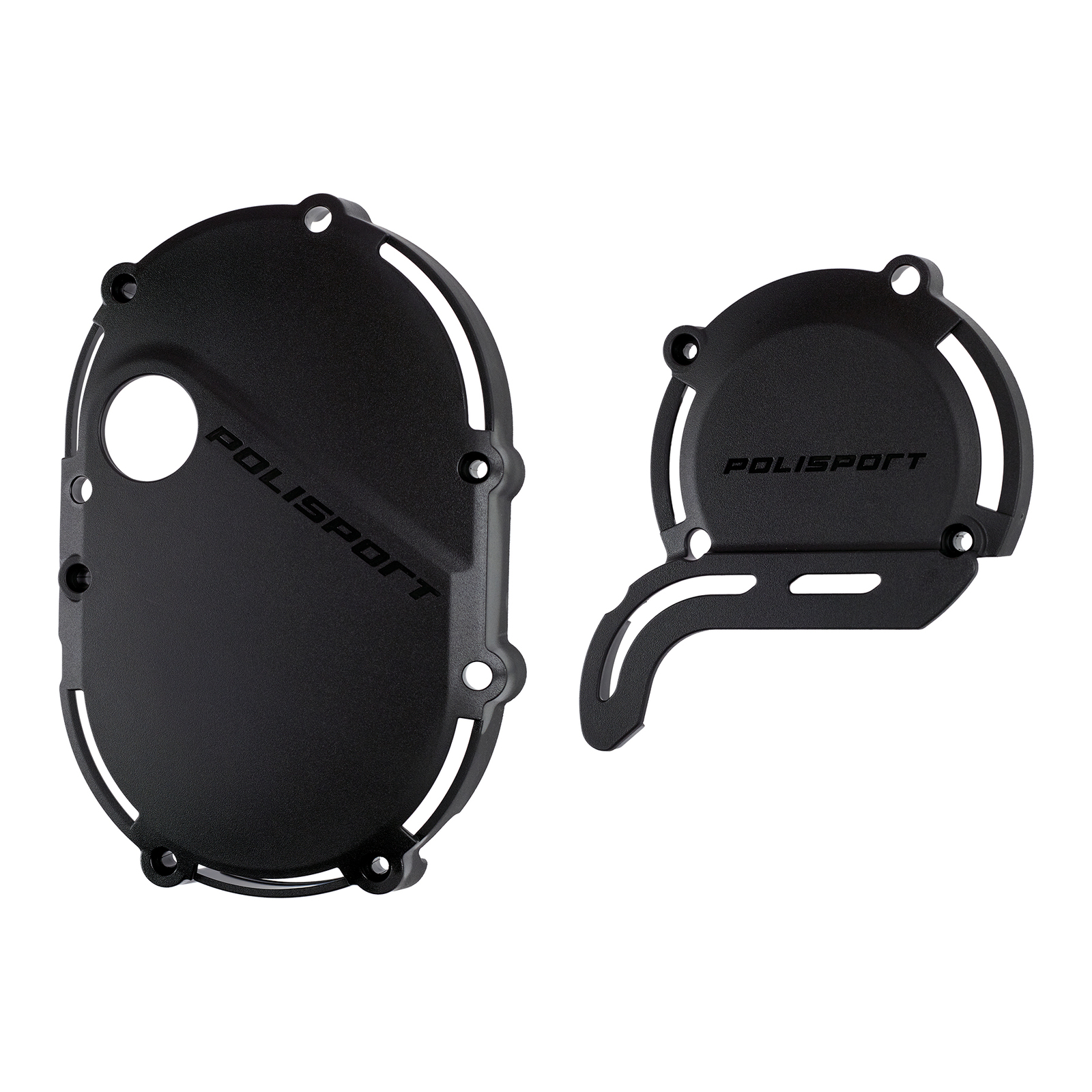 Polisport Engine Covers Kit - Stark Varg - Black - Image 1
