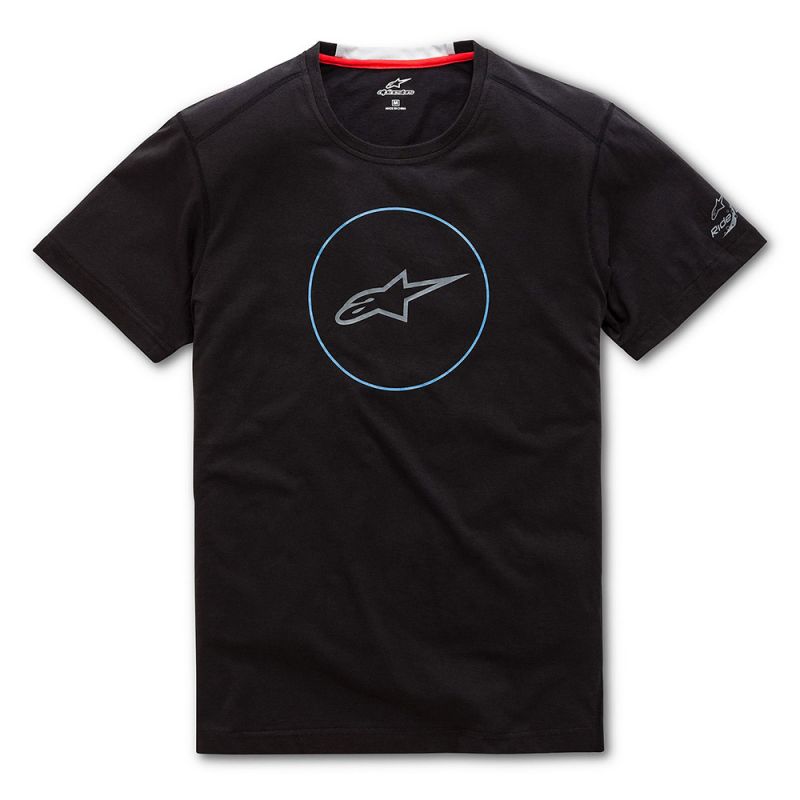 Tee Alpinestars Disk Ride Dry Black - Image 1