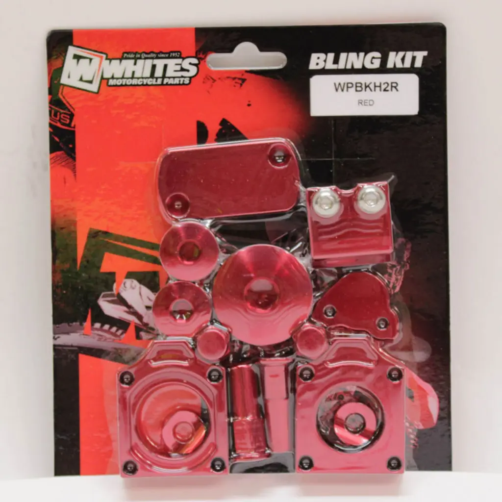 WHITES BLING KIT BKH2 RED CRF250 09-16