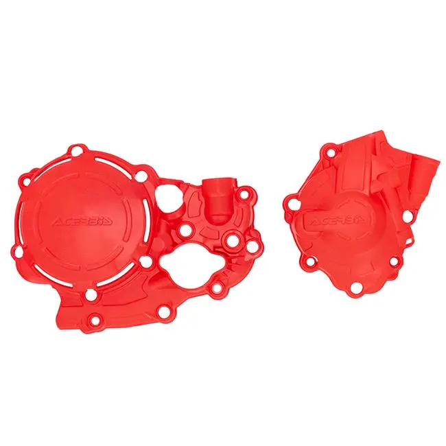 Acerbis X-power Engine Case Cover Kit Red CRF250R 2022-23 [A]