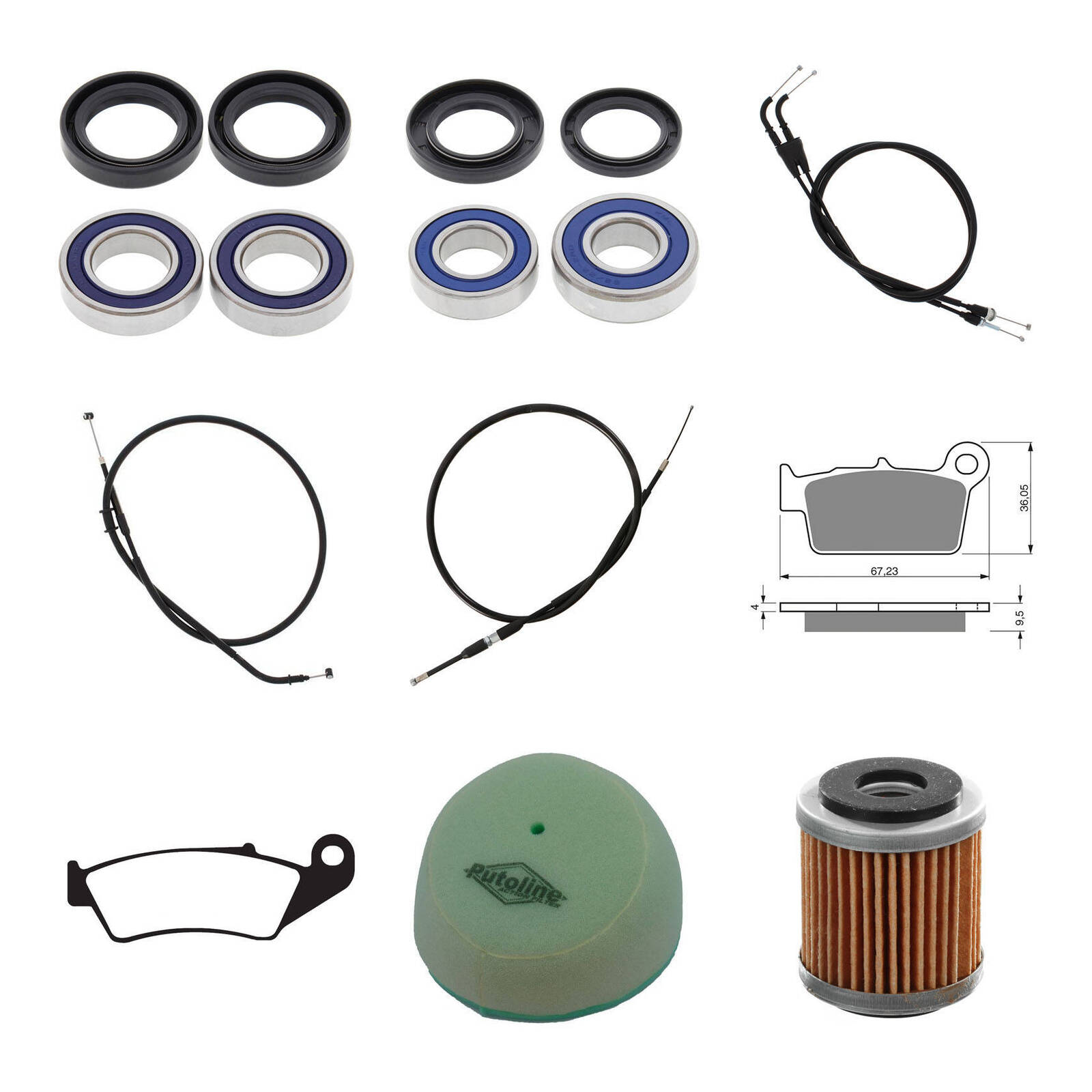 Offroad Refurb Kit - Yamaha YZ450F '03 - Image 1