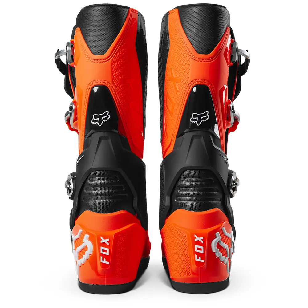Fox Motion Motocross Boots Flo Orange