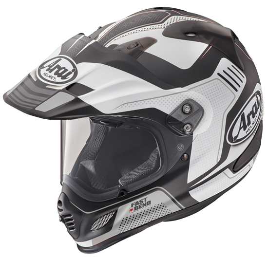 Arai XD-4 Vision Adventure Helmet White Frost - Image 1