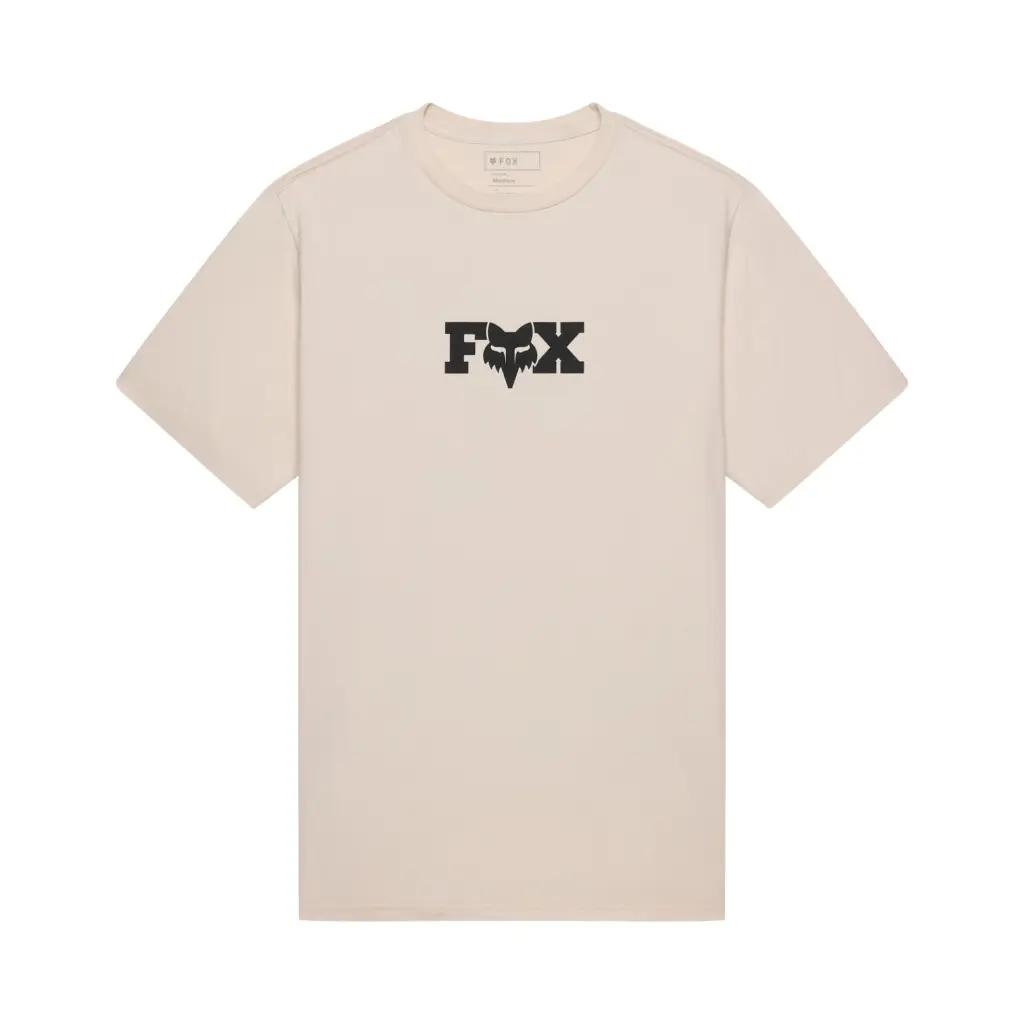 Fox Warped 195 Original Tee Chalk White