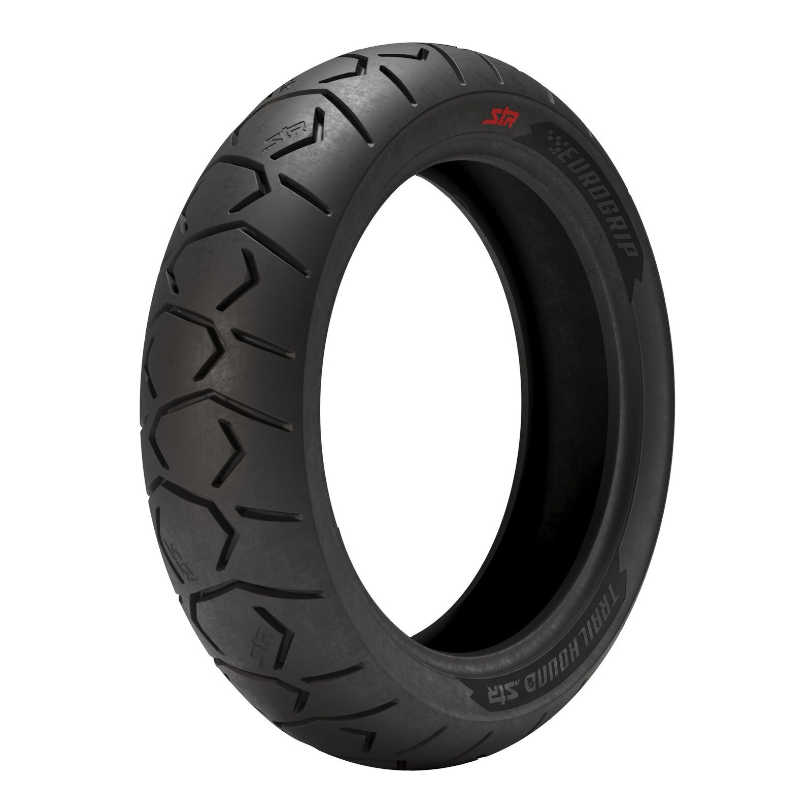 Eurogrip Trailhound STR Rear Adventure Tyre 130/80x17 Tubeless - Image 1