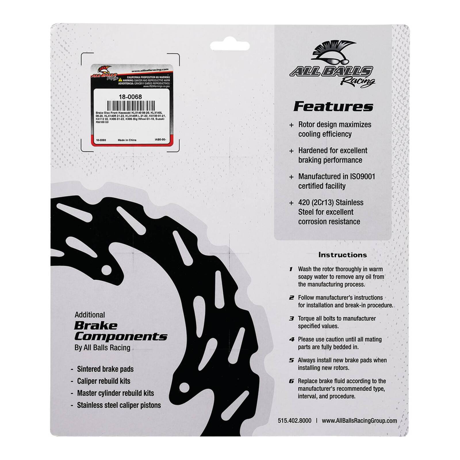 Brake Disc Front 18-0068 - Image 5