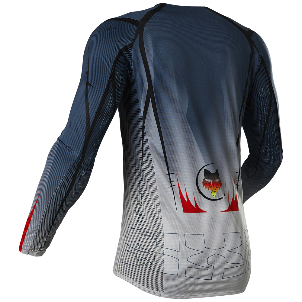 Fox Flexair Skarz LE Motocross Jersey Dark Indigo - Image 3