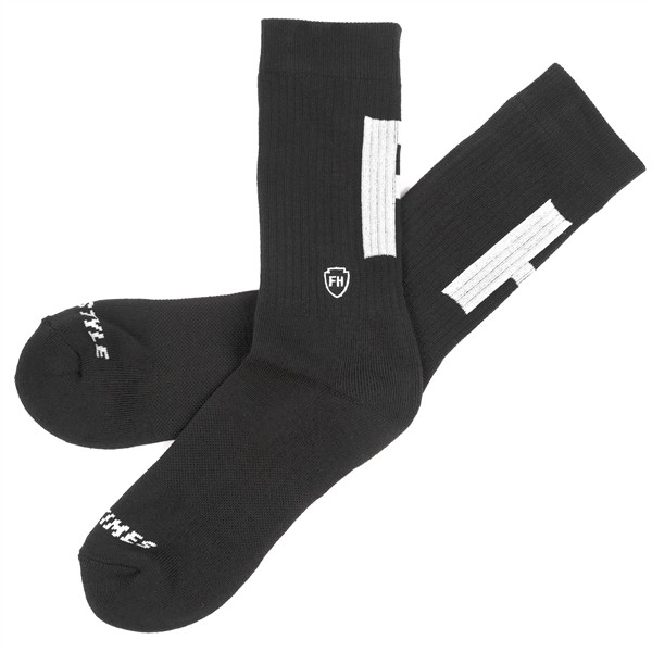 Fasthouse Varsity Performance Crew Sock Black - Image 1