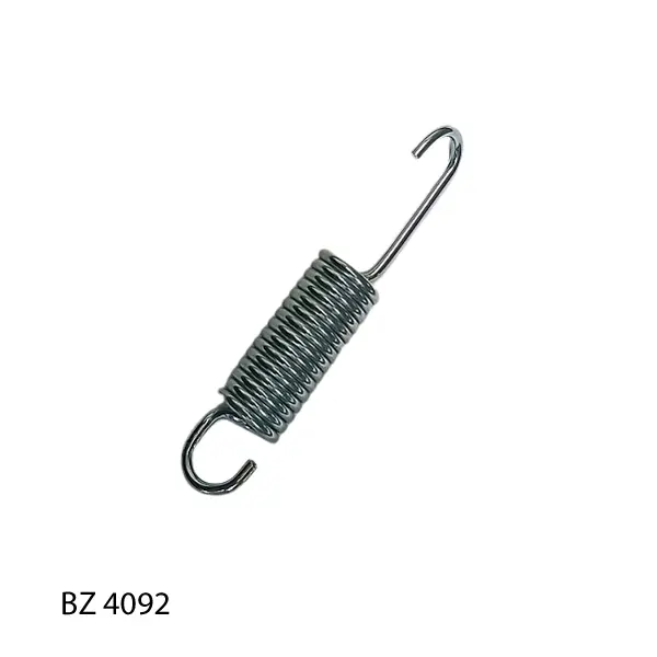 TENSION SPRING HOOK ENDS DIA. 18 x 110 mm LONG DIA. 3.2 mm WIRE