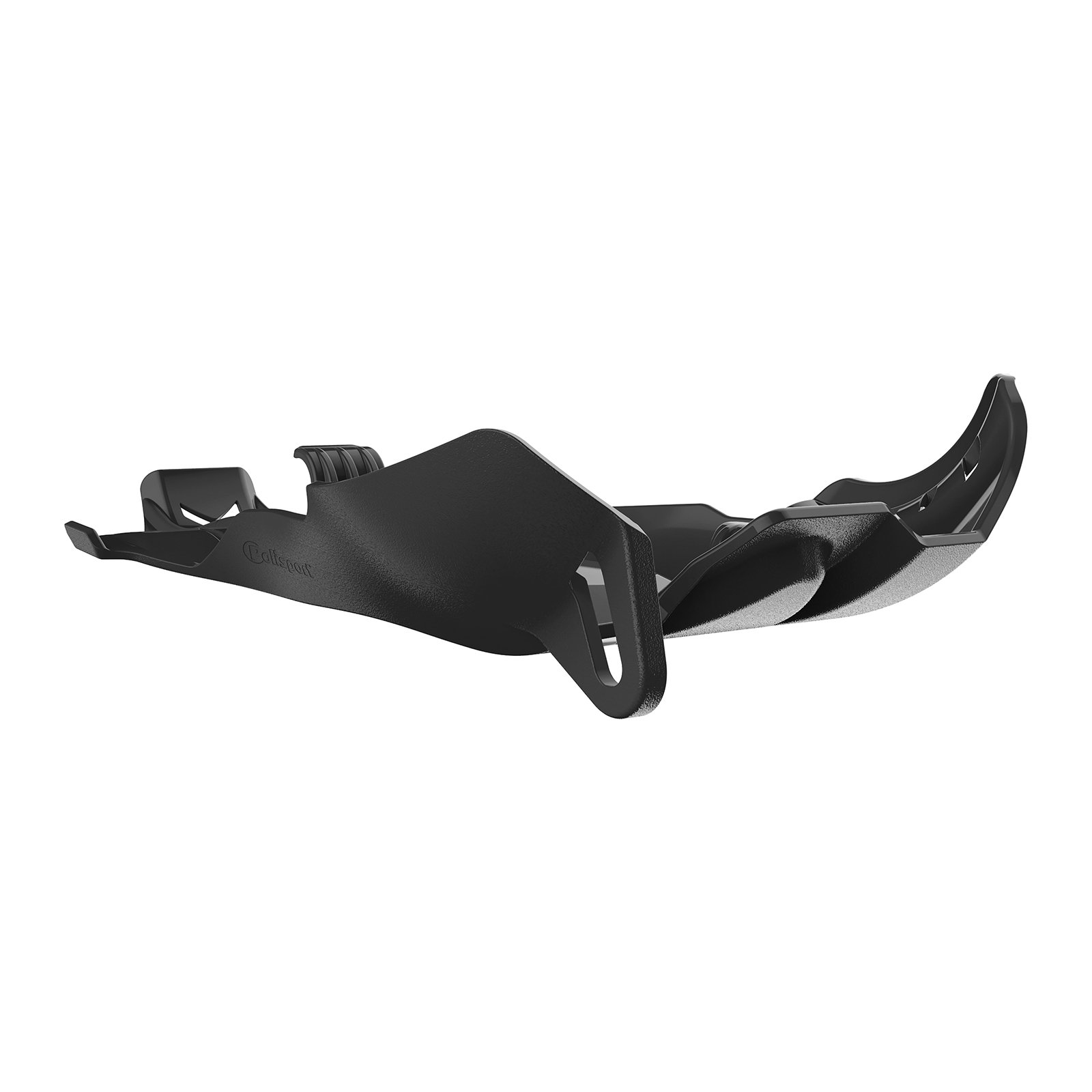 Polisport Fortress Skid Plate W/ LINKAGE CVR KTM/HUSQ - Black - Image 1
