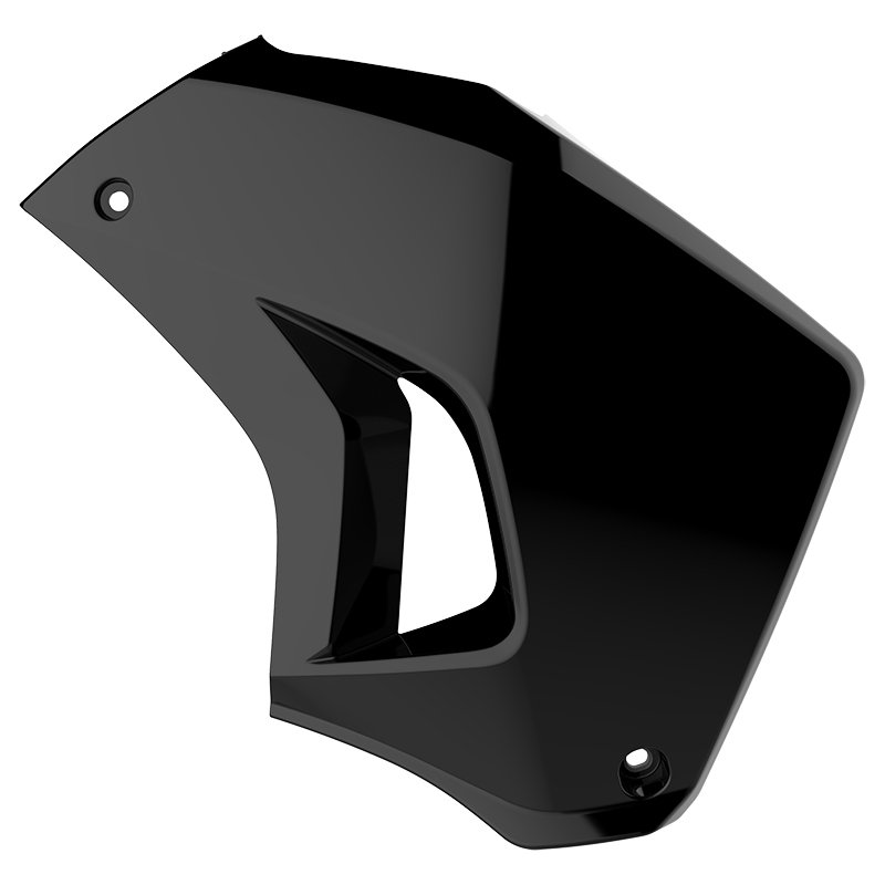 RAD SCOOPS RIGHT KAW KLR650 08-18 BLK - Image 1