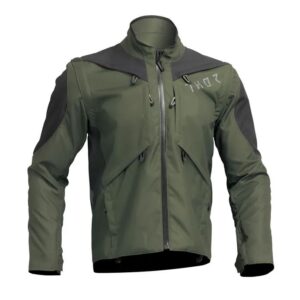 Thor MX Terrain Jacket Army/Charcoal - Image 2