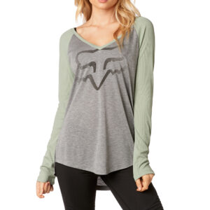 L. CERTAIN LS TOP [HEATHER GREY] S - Image 1