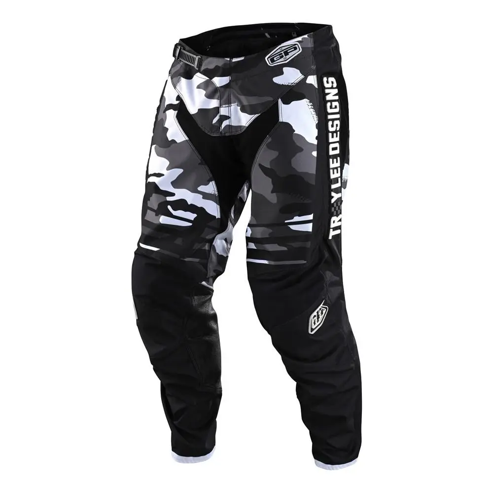 Troy Lee Designs GP Formula Motocross Pants Camo Black / Grey