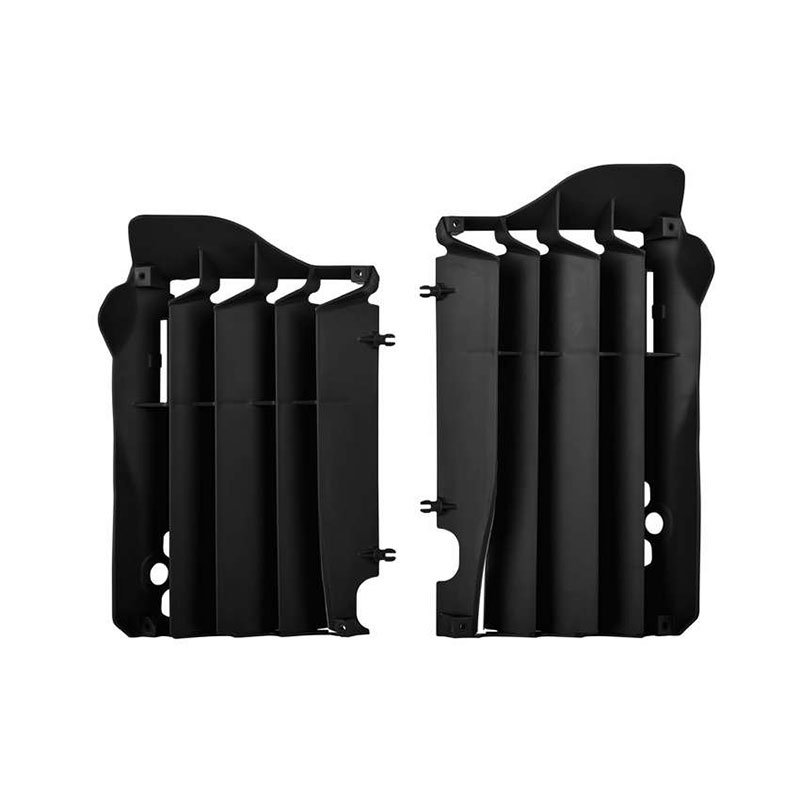 RADIATOR LOUVERS HON CRF450R/RX 17- / CRF250R 18- BLK - Image 1