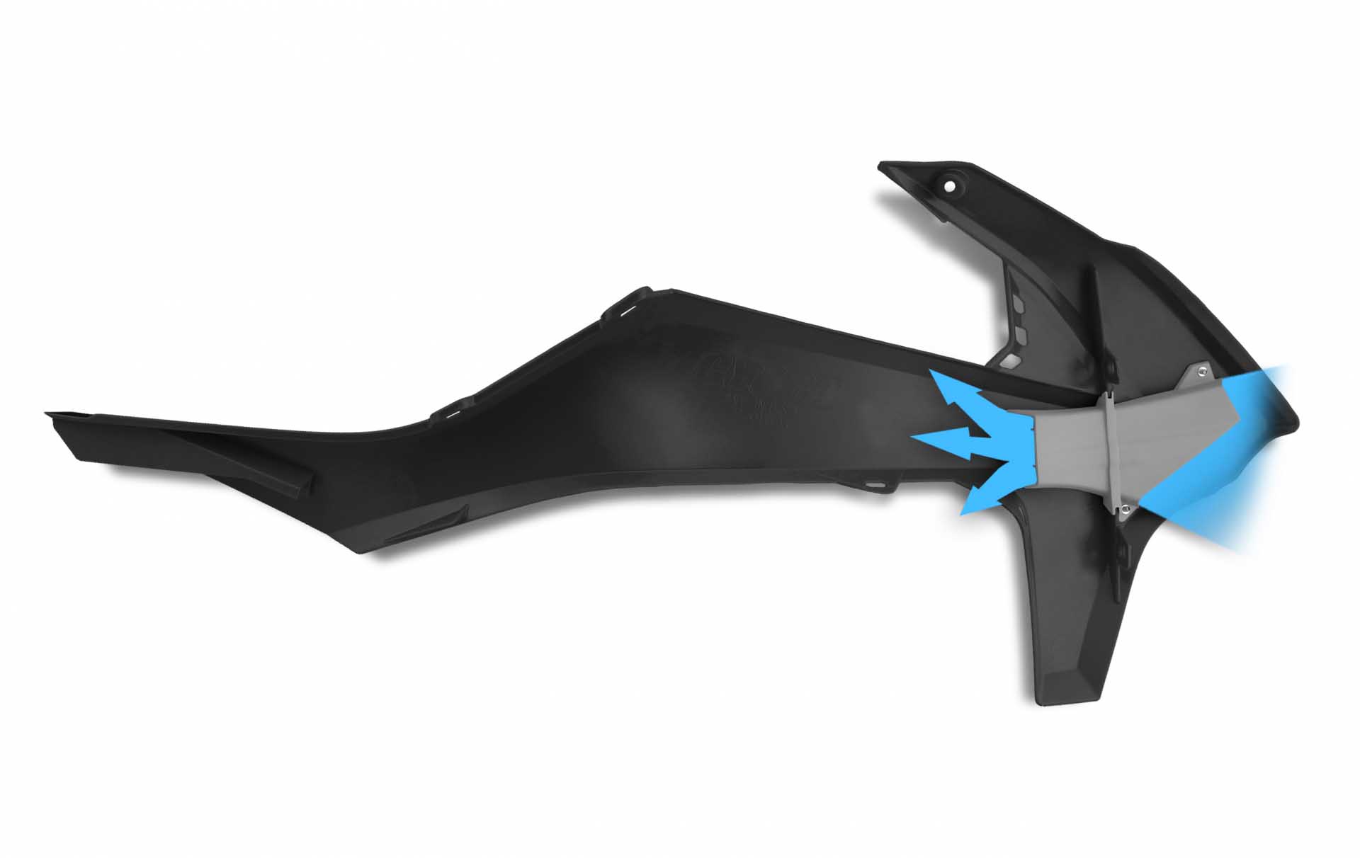 PF RAD SHROUD 16- SXF EXCF BLK - Image 2