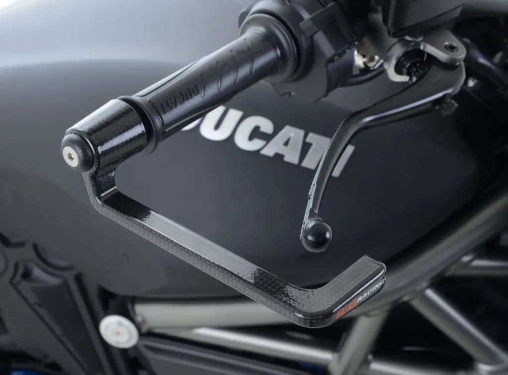 Carbon Fibre Lever Guards R & G Racing Ducati X Diavel '16-