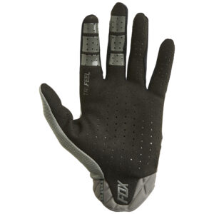 Fox Airline Grey/Black Motocross Gloves - Image 2