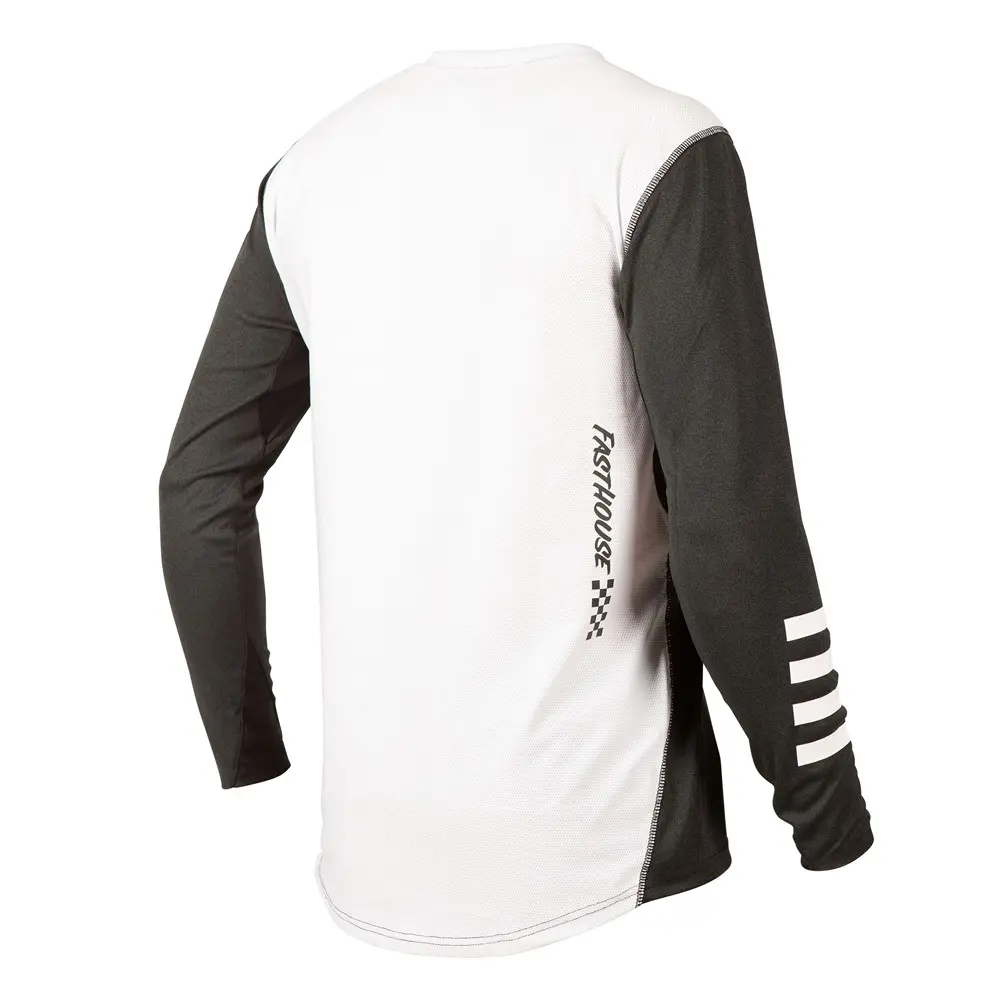 Fasthouse Alloy Roam Long Sleeve Jersey Heather Black