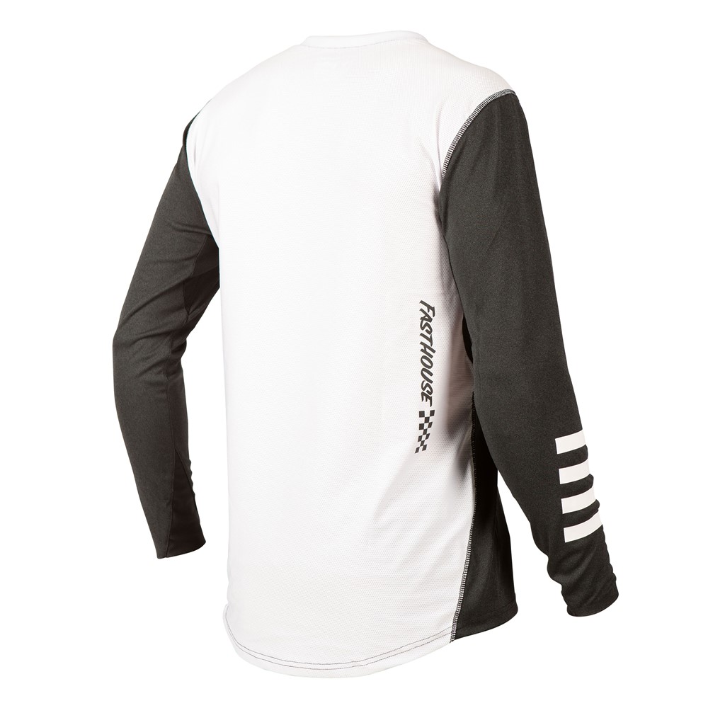 Fasthouse Alloy Roam Long Sleeve Jersey Heather Black - Image 2
