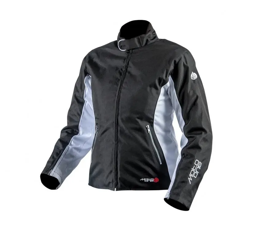 Moto One Pear Road Jacket Ladies Black/White