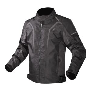 LS2 Sepang Road Jacket Ladies Black/Dark Grey - Image 1