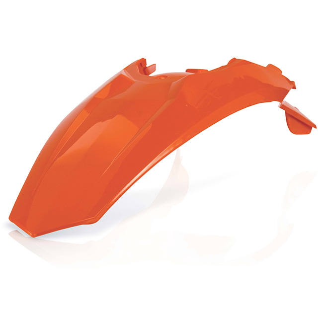 Rear mudguard EXC-F Orange 250/450 OEM Acerbis [A] - Image 1