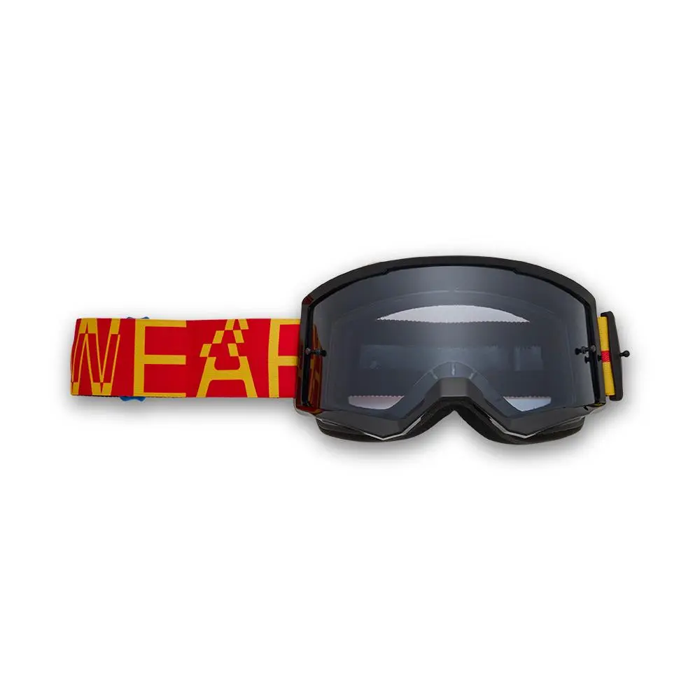 Fox Main Race Spec Motocross Goggles Pale Yellow