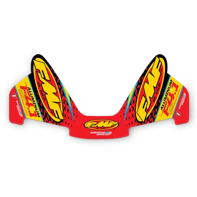 4.1 RCT Muffler Sticker Set FMF Stainless []