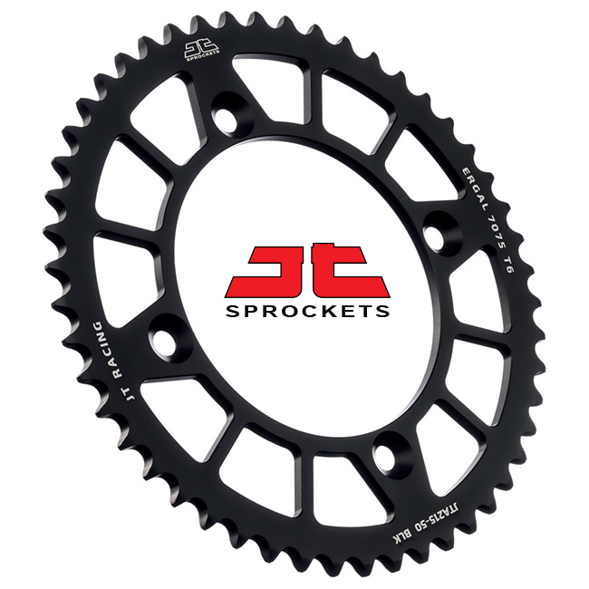 JT Sprockets RaceLite Rear Alloy T48 #420 Black Indent only JTA892.48BLK - Image 1